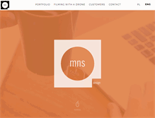 Tablet Screenshot of mnsdesign.pl